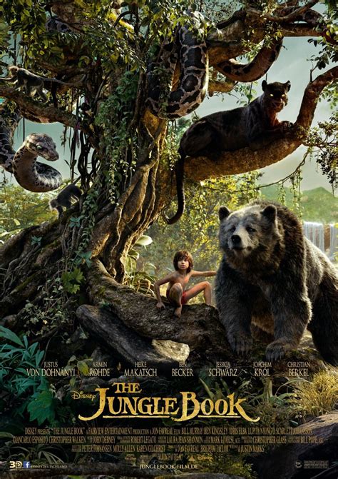 Directed by jon favreau (iron man), based on rudyard kipling's timeless stories and inspired by disney's classic animated film. THE JUNGLE BOOK (2016) - IMAX Preview, Featurette and 14 ...