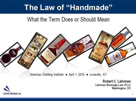 The Law Of Handmade Lehrman Beverage Law