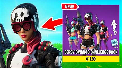 New Derby Dynamo Challenge Pack Gameplay In Fortnite Youtube