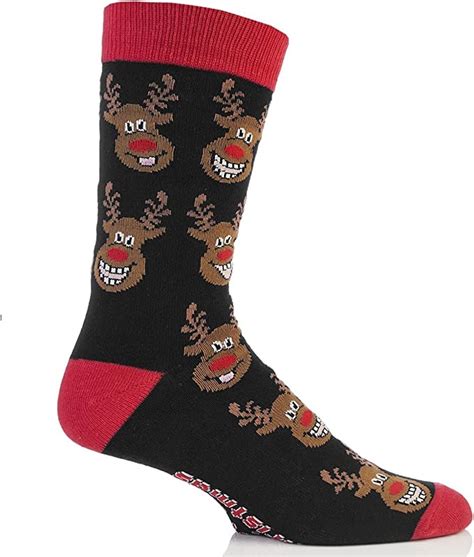 Mens Festive Feet Novelty Christmas Socks Assorted Designs Uk Size 6 11