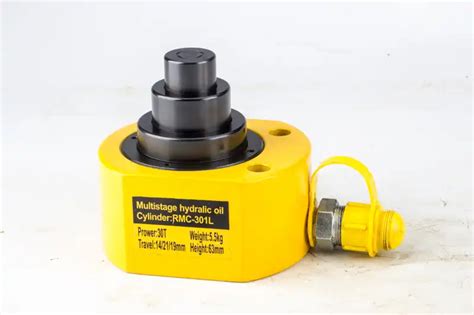 Dfpy 10t Small Portable Small Travel Multi Section Hydraulic Jack