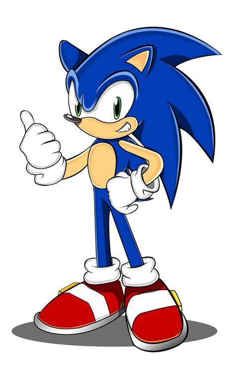 Sonic The Hedge Is Giving Thumbs Up