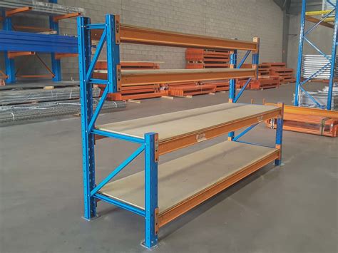 Tyre racking pallet racking cantilever racking longspan racking vertical & sheet racking garment racking. Heavy Duty Pallet Racking Bench with Shelves - Modular ...