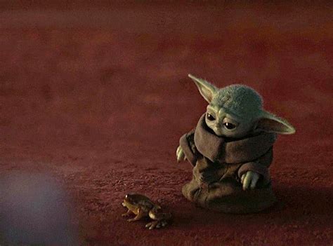Baby Yoda Using The Force