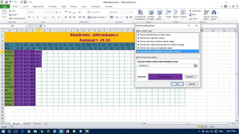 Excel Conditional Formatting Highlight A Cell With An Entry Youtube