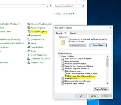 How To Show Hidden Files And Folders In Windows 10 2022