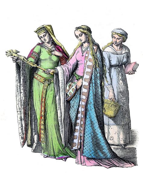 Middle Ages Fashion History In Germany In 2020 Middle Age Fashion