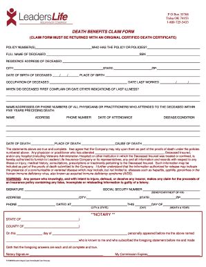 About prudential life insurance company. Prudential Beneficiary Claim Form - Fill Online, Printable, Fillable, Blank | PDFfiller