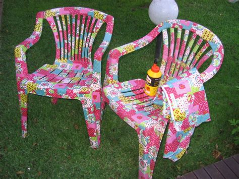 Old Plastic Chairs Recycled Diy Chair Makeover Plastic Garden Chairs