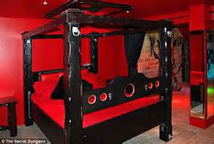 Kinky Bed Frame 💖the Red Kinky Bed The Ultimate Bondage Kink Bed