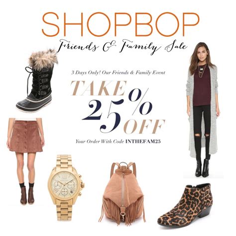 Shopbop Friends and Family Sale 2015 - Lauren McBride