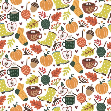 Autumn Pattern Wallpapers Top Free Autumn Pattern Backgrounds