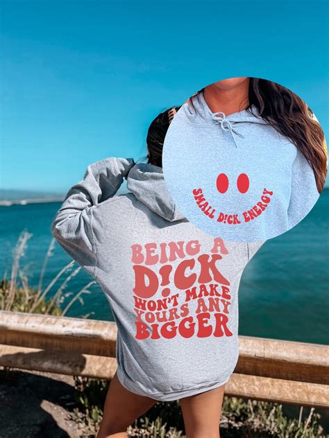Being A Dick Wont Make Yours Any Bigger Svg Being A Dick Etsy