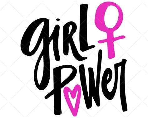 Girl Power Svg Cut Files Scotties Designs