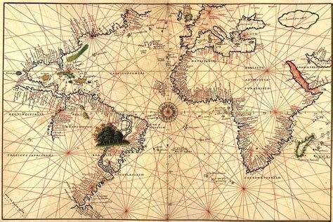 Antique Nautical Map Wallpaper Wallpapersafari
