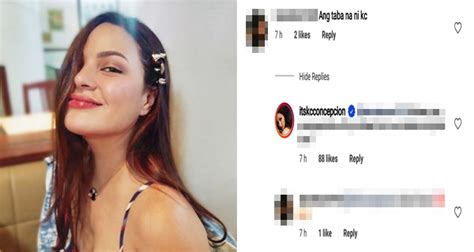 Kc Concepcion Slams Body Shamer Calling Her Taba