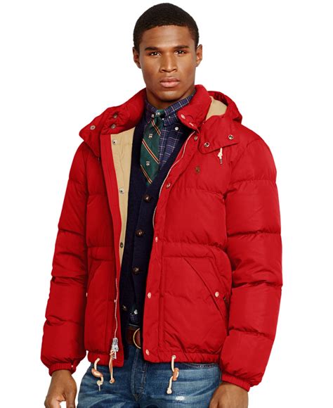 Lyst Polo Ralph Lauren Elmwood Down Jacket In Red For Men