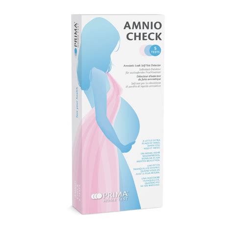 test rapide à usage domestique amniocheck prima lab de grossesse liquide amniotique de