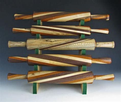 Wood Turned Rolling Pins Wood Turning Projects Wood Turning Lathe