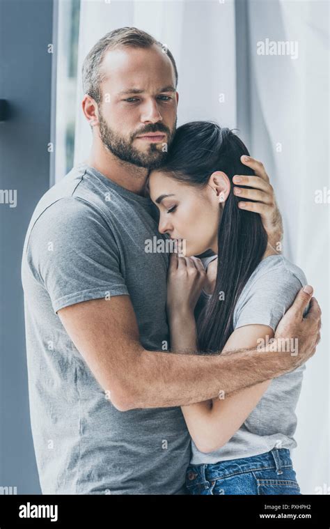 Couple Hugging Sad Stock Photos And Couple Hugging Sad Stock Images