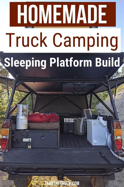 Build Your Own Diy Truck Camper Diy
