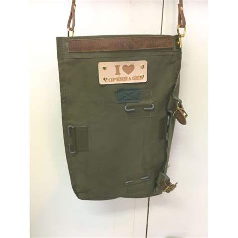 Army Tasker I Redesign Nyhed Vintage Tasker I Læder Og Skind