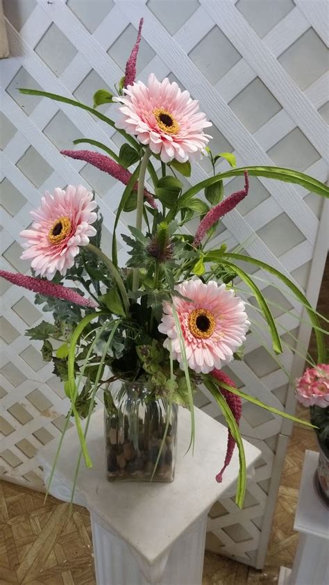 Maybe you would like to learn more about one of these? Gerber Silk Arrangement | Silk arrangements, Gerbera daisy ...