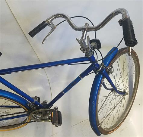 Blue Free Spirit Brittany 12 Speed Mens Cruiser Bike Bicycle 1980s