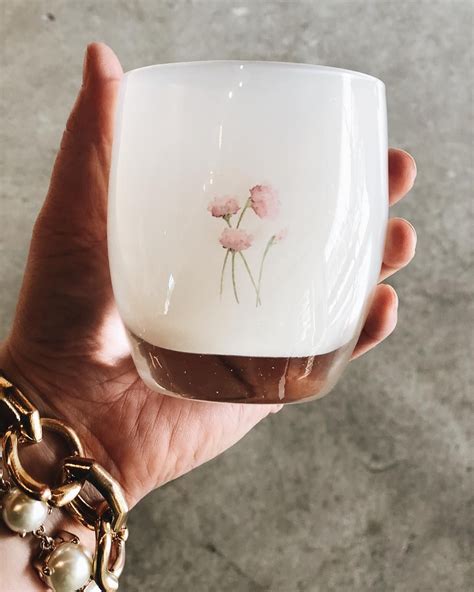 Forget Me Not Glassybaby The Flower Makes Me Think Of My Mom The