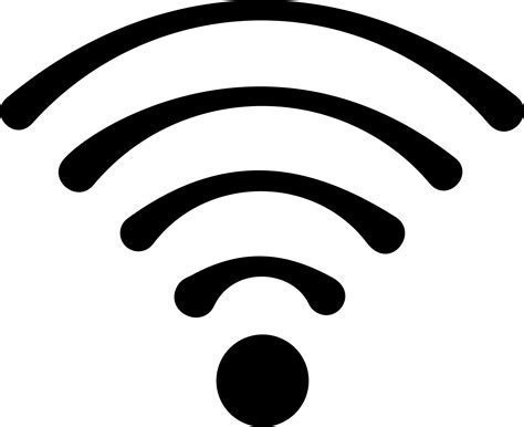 Collection Of Wifi Png Black And White Pluspng