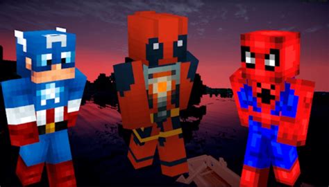 Superhero Skins For Minecraft Para Android Download