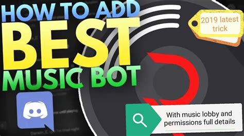 How to add a music bot to your discord server. How to add a music bot | set permissions | create music ...