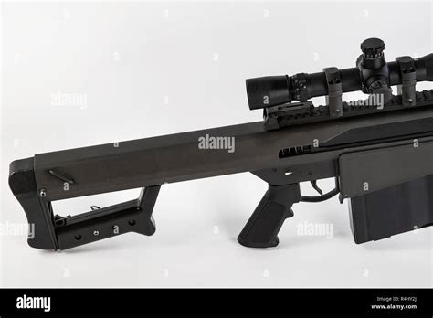 The M107 Semi Automatic Long Range Sniper Rifle Is Capable Of