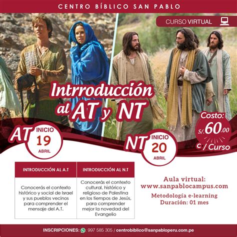 San Pablo Perú Cursos Virtuales Introducción Al Antiguo Testamento E