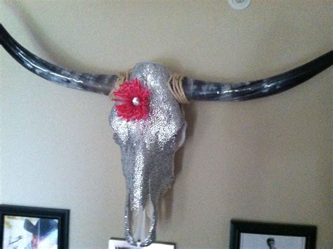 Bling Cow Skull Cow Skull Cow Craft Projects