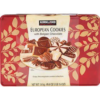 The size, quality and detail is what you'd expect on. Kirkland Signature European Cookies with Belgian Chocolate ...