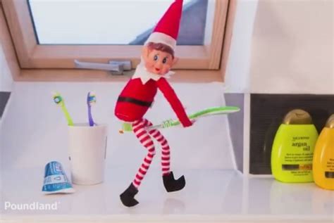 poundland s risque elf on the shelf christmas ads banned by asa metro news