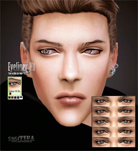 My Sims 4 Blog Eyeliner By Tifa