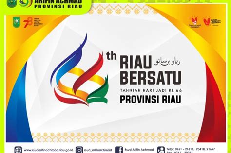 Rsud Arifin Achmad Provinsi Riau Mengucapkan Selamat Hari Jadi