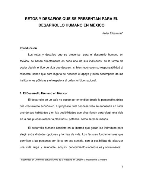 Epikeia Desarrollo Humano En Mexico Retos Y Desafios Que Se Presentan Para El Desarrollo