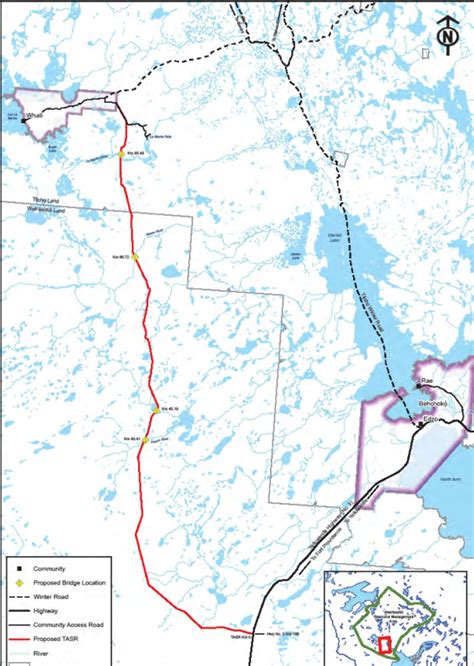 Nwt Continues Down 150m Road To Whati Cbc News