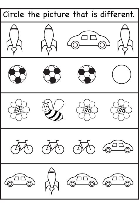 Learning Worksheets For 4 Year Olds