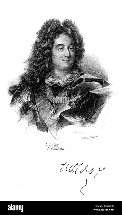 Claude Louis Hector De Villars French Military Commander Marechal De