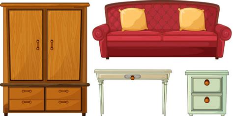 Wooden Furnitures Illustrations Royalty Free Vector Graphics And Clip