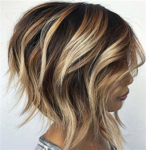 It still uses stacked layers in the back. 61 Best Inverted Bob Hairstyles for 2019 | Page 5 of 6 ...