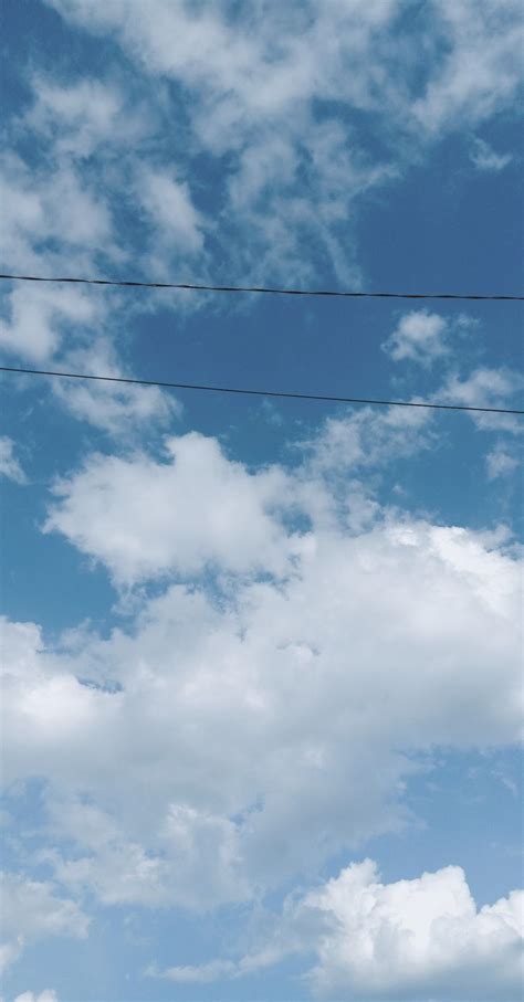 Langit Biru Langit Biru Fotografi Alam Foto Alam