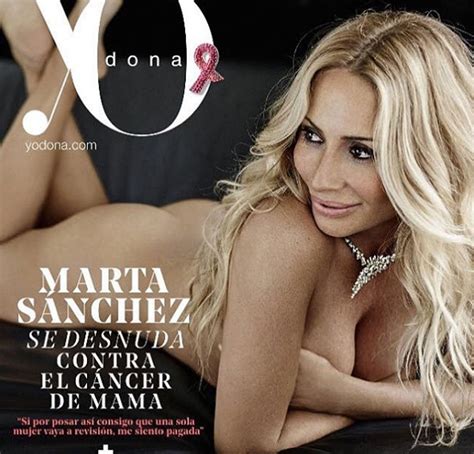 Marta Sánchez Se Desnudó Para Una Revista A Sus 50 Años Infobae