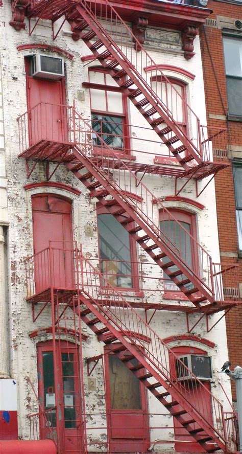 Fire Escapes Of Nyc In 2020 Fire Escape Outside Stairs Stairs