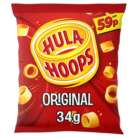 Hula Hoops Original Crisps 34g 59p Pmp Bestway Wholesale