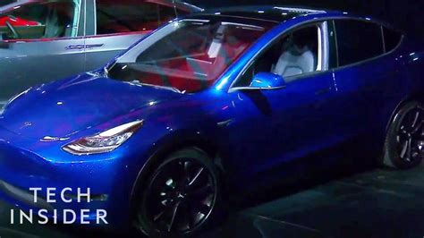 Watch Elon Musk Unveil The Tesla Model Y Suv Tech Insider